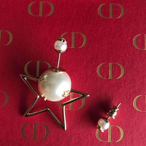 dior replica earrings|authentic christian dior earrings.